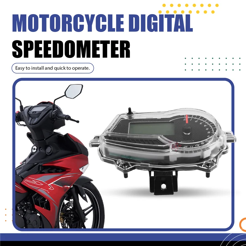 

Motorcycle Digital Speedometer Instrument For LC 150 LC150