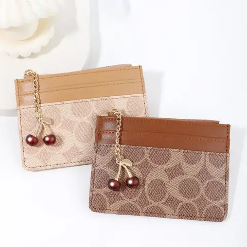 Luxury Design Wallets for Women Multi-Function Card Holder PU Leather Female Small Card Bag Short Women's Purse