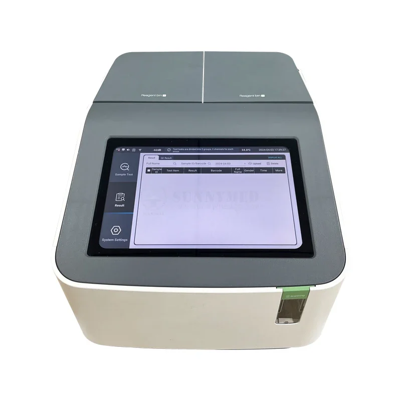 SY-W7000 Analizador pcr portátil fácil de usar precio veterinario resultados rápidos en tiempo Real Analizador PCR Analizador PCR de salud de mascotas
