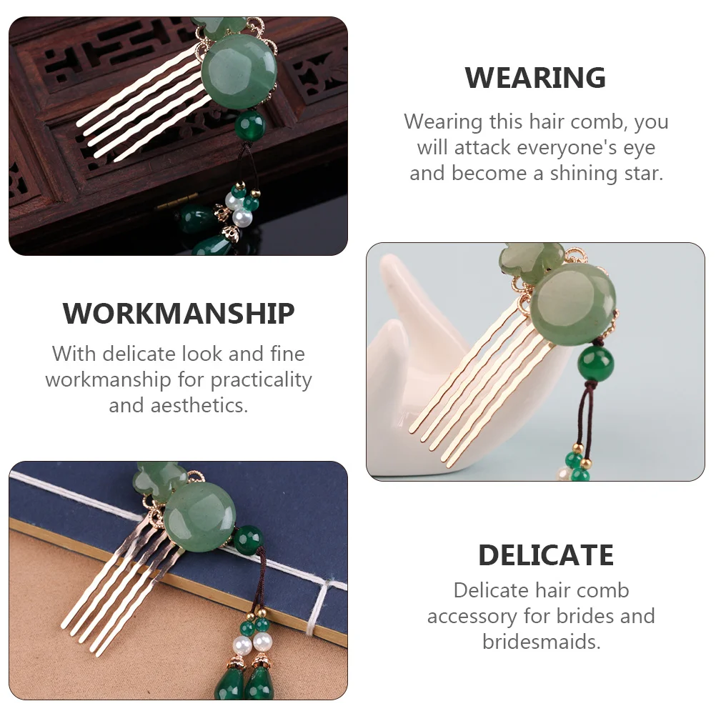 1 قطعة مشط الثنية اللؤلؤ حساسة النساء خوذة دبوس الشعر رائعة خمر نمط الزفاف غطاء الرأس حفلة ديكور اللؤلؤ الثنية مشط