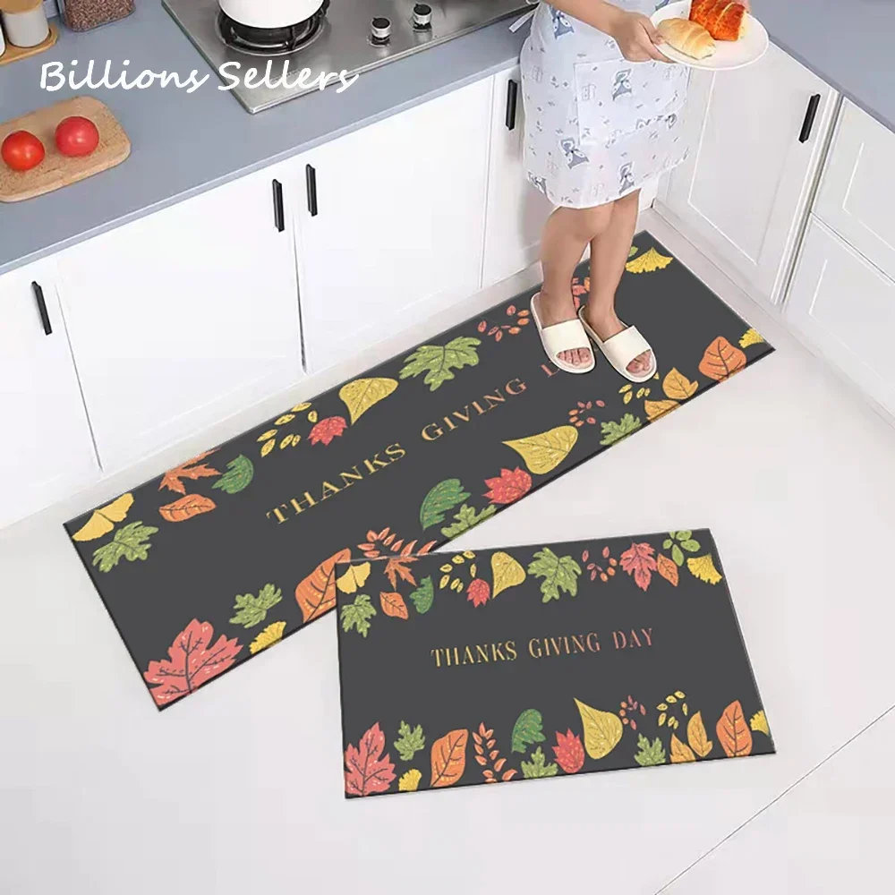 Modern Kitchen Carpet Home Entrance Doormat Bedroom Living Room Children Decor Rug Hallway Bedside Bathroom Anti-Slip Floor Mat