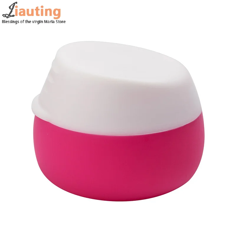 20 مللي برطمانات سفر محمولة من السيليكون مع غطاء مستحضرات تجميل للوجه والجسم كريم اليد صندوق حبوب صغير للسفر مجوهرات كريم مسحوق الحاويات #1