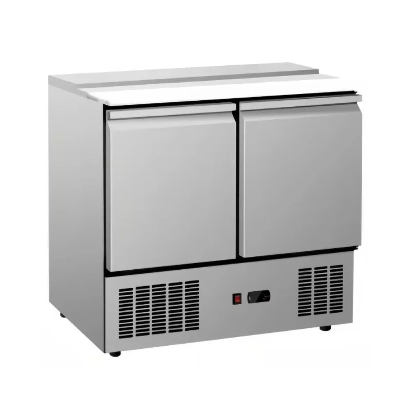 Fresh salad rack, 3D direct cooling, 304 stainless steel, adjustable shelves, low noise