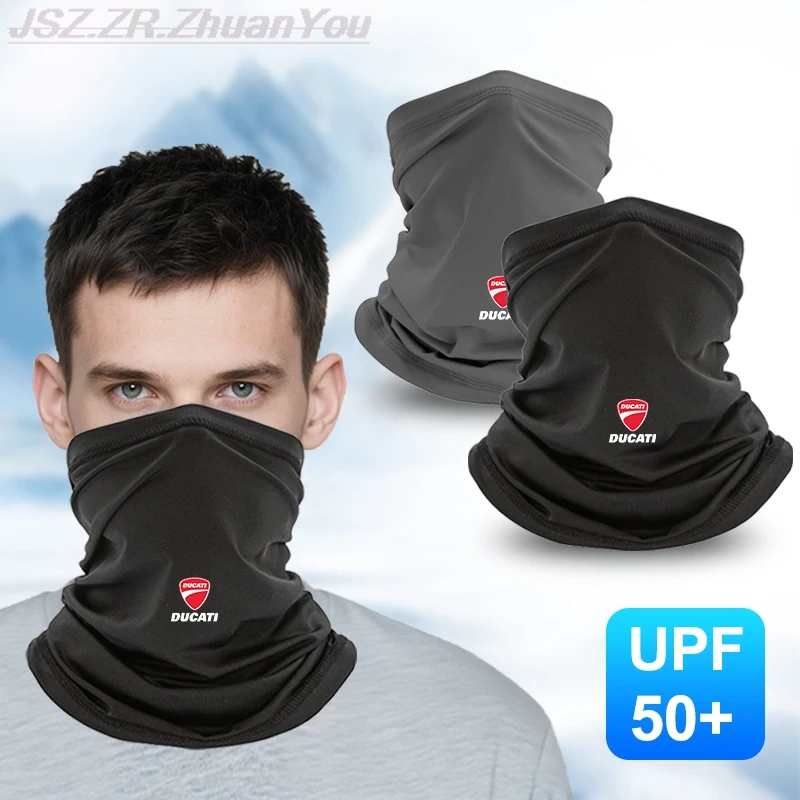 Máscara protetora solar para motocicleta, secagem rápida, respirável, para ducati monster panigale 748 999 1098 1199 848 1098 1299 1198 749 1260 s