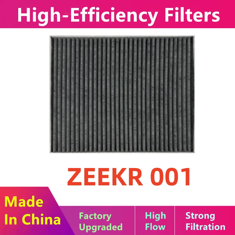 Cabin Air Filter For Zeekr 001 Fr 009/Zeekr X/(2021 2022 2023 2024) Electric Vehicle/Indoor Air Filter Auto Parts