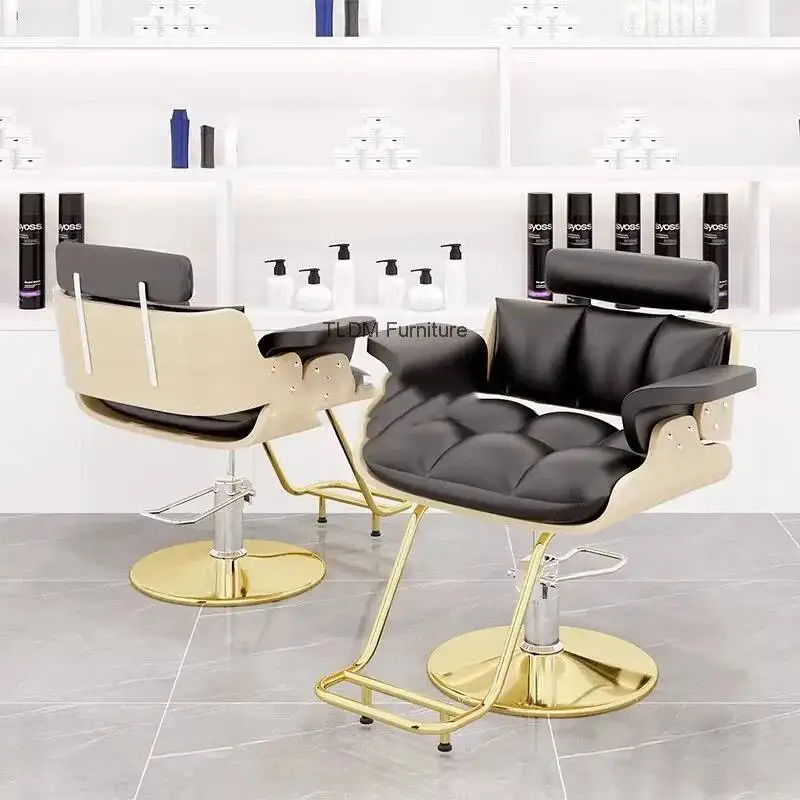 

Shop Chic Barber Chair Nordic Design Luxury Slim Barber Chair Elegant Style Cadeira De Barbeiro Salon Furniture