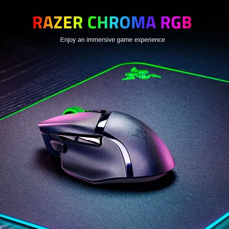 Razer Basilisk V3X Extreme Edition ماوس بلوتوث 2.4 جيجا هرتز ثنائي الوضع Wireless18000 ديسيبل متوحد الخواص بلوتوث 5.0 ألعاب رياضية إلكترونية متصلة