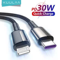 KUULAA 30W USB C Cable for iPhone 14 13 Pro Max Fast Charging PD Cable Type C Cable for iPhone 12 mini pro max cord