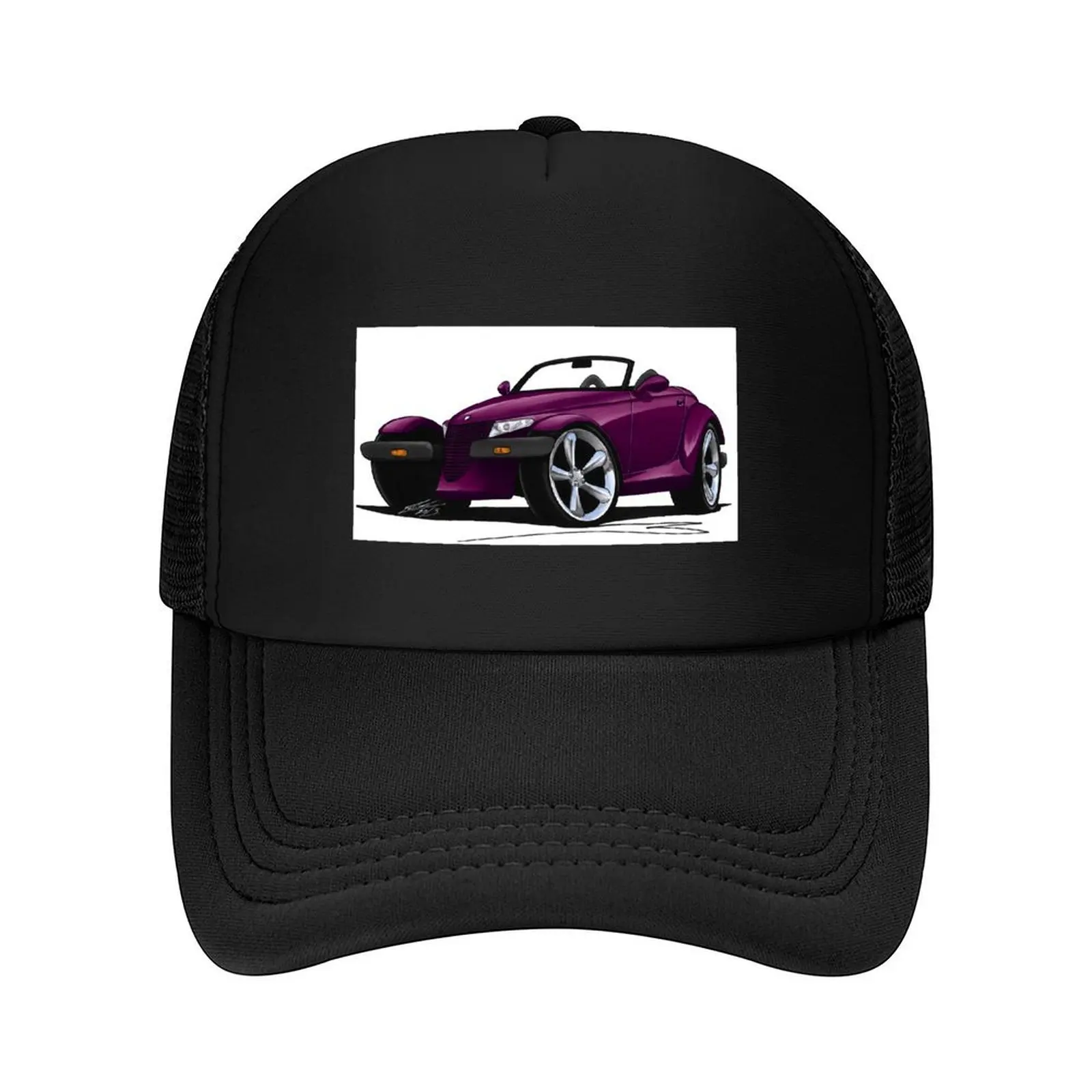 

Plymouth Prowler Purple Baseball Cap New Hat western Hat derby hat Man For The Sun Women's Golf Wear Men's