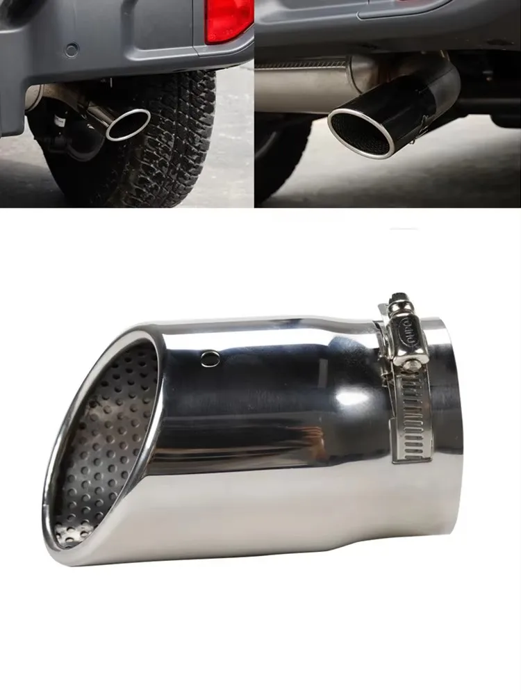 

Car Tail Exhaust Tip Pipes Education Pipe Muffler for Jeep Wrangler JL JLU Audi A6L Mazda CX-5 Toyota 4Runner 2010-2019 ,Toyota