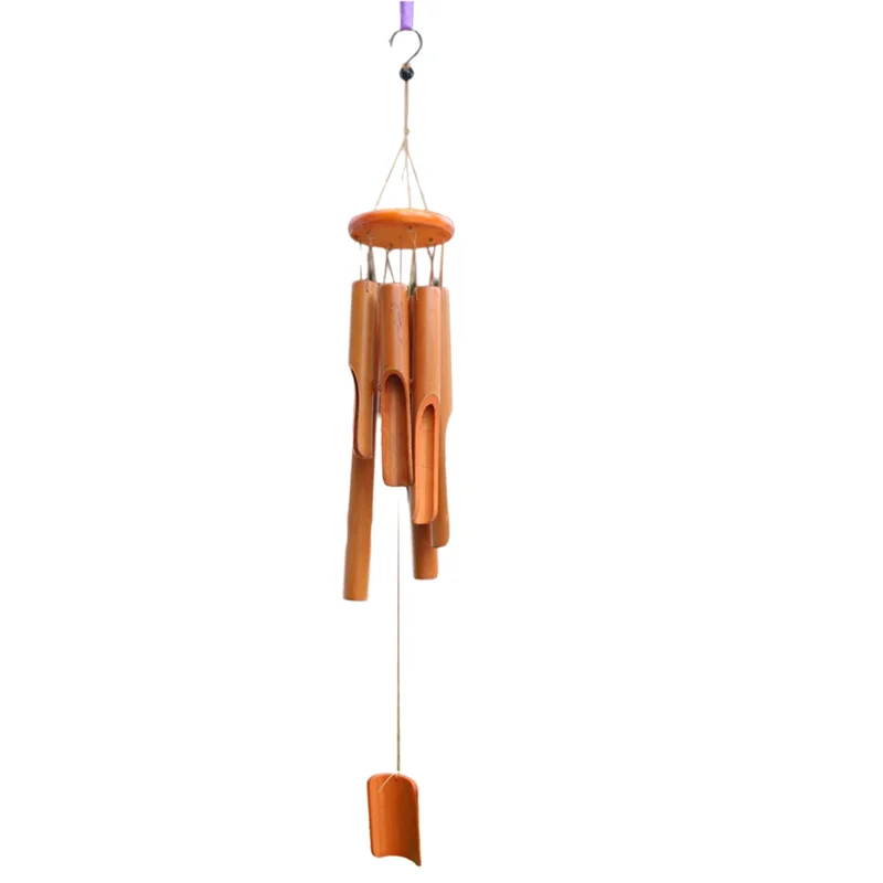 

EDT-Bamboo Wind Chimes Wind Chimes Crafts For Outdoor Garden Courtyard Home Decoration Wooden Bamboo Wind Chimes