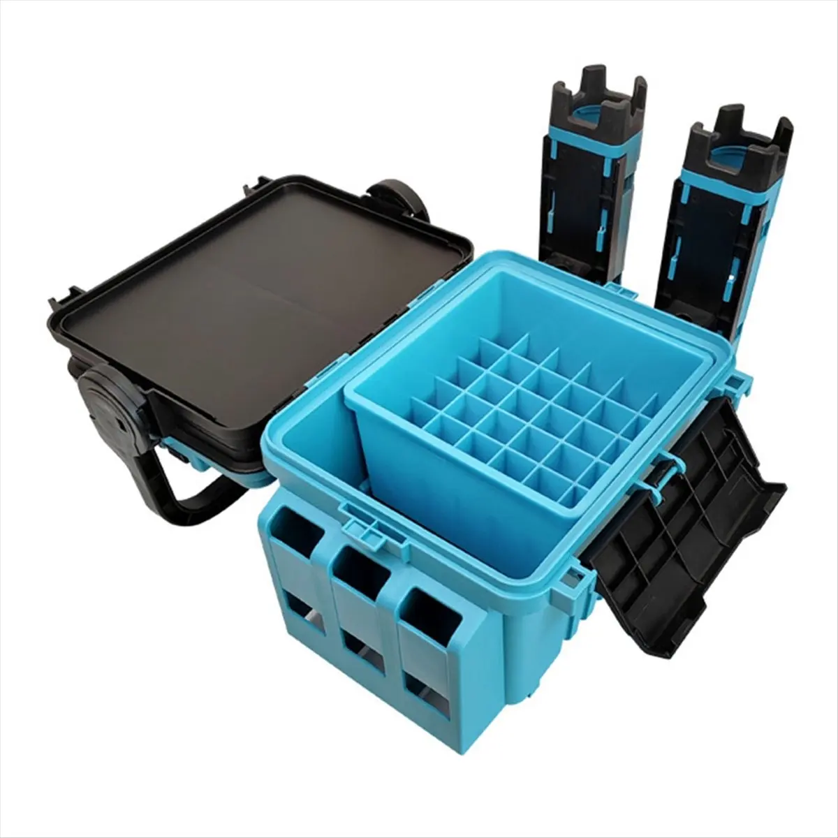 x07a-釣り用ルアーボックス-36-グリッド-イカジグ収納ボックス-タコエギオーガナイザーボックス-ハードベイトコンテナケース-発光付きa