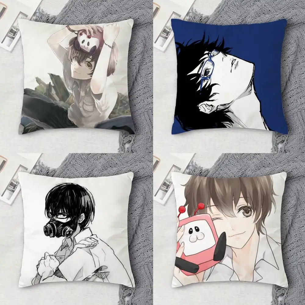 T-Terror in Resonance Double-sided Printed Square Decorative Cushion Cover for Sofa Living Room Home Decor