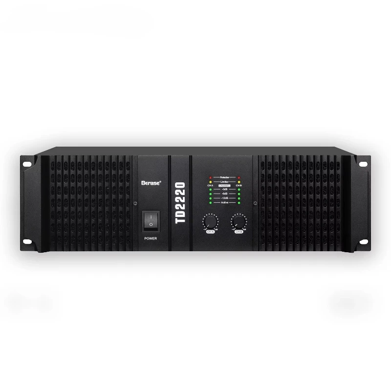 

Class TD Amplifier Professional Digital Power TD2220 High Power Amplifier Suitable for Performances