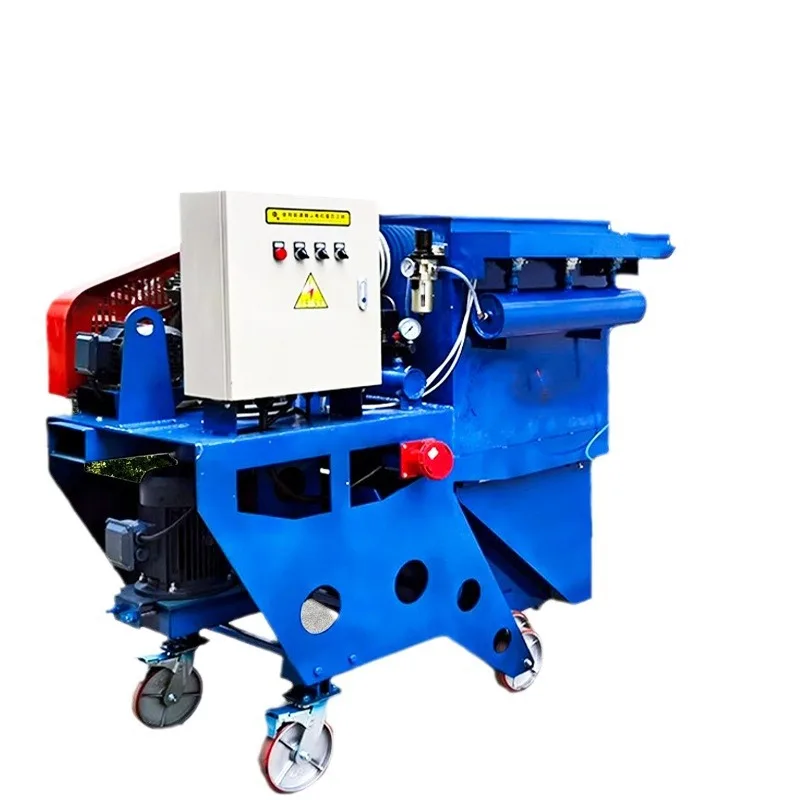 Small 550 double throwing bridge surface wool steel shot sand steel plate rust removal hand push mobile shot blasting machine