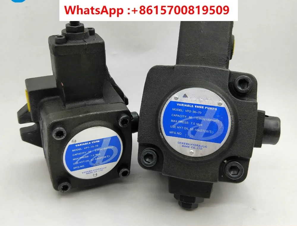 VP1 - 12/15/20 - 70 De kema Variable Vane Oil Pump VP2- 30/40-70 55