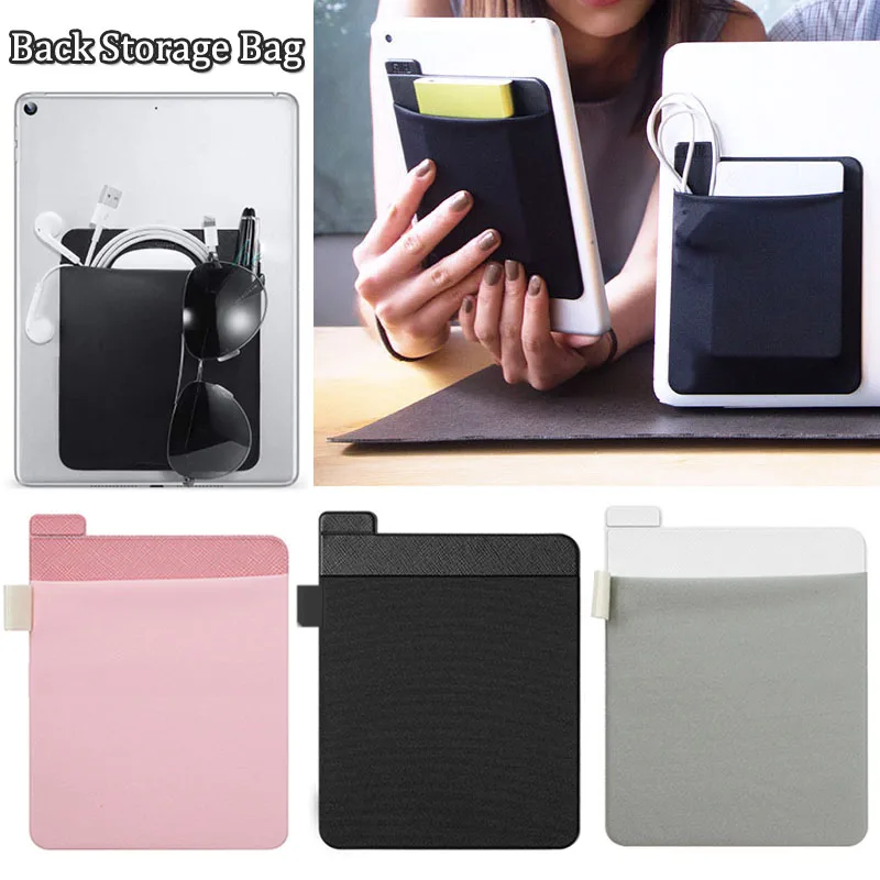 3M Sticker Wallet Pouch Externe Lijm Laptop Back Muis Mouwen Digital Harde Schijf Draagtas Opslag Cover Bag Pocket