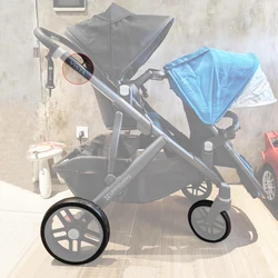 Uppababy Vista opona na koło do V1/V2 przód lub tył jeden PU bezdętkowy wózek na koło pokrywa opony niestandardowe akcesoria do wózków dziecięcych