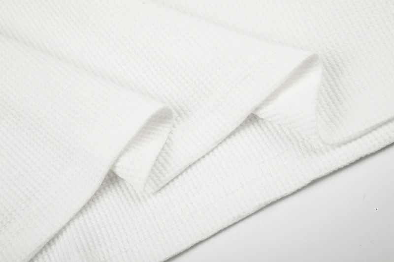 Übergroßer Waffelstrick-Pullover für Herren, Retro-Stickerei, Grafik, Rundhalsausschnitt, Langarm-T-Shirt, Baggy Streetwear, Lässiger Pullover – Detail 9