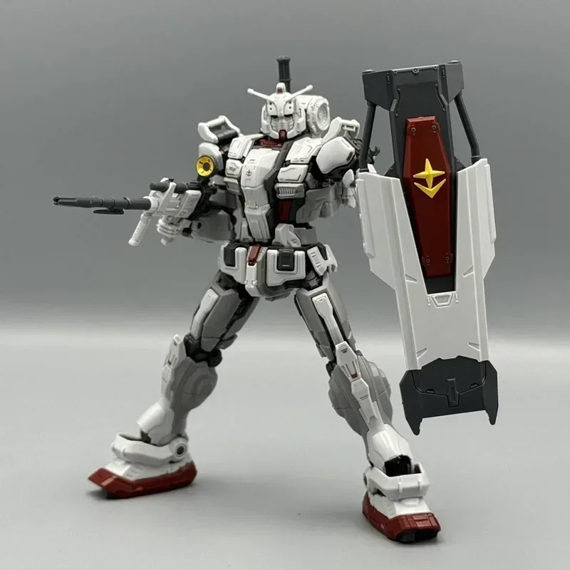 Bandai En Stock HG 1/144 Boîte D'origine RX-78 G E GUNDAM EX RFV Aninm Action Complète Assemblage Figure Modèle Jouet Cadeaux pour KIDSSOLDIER