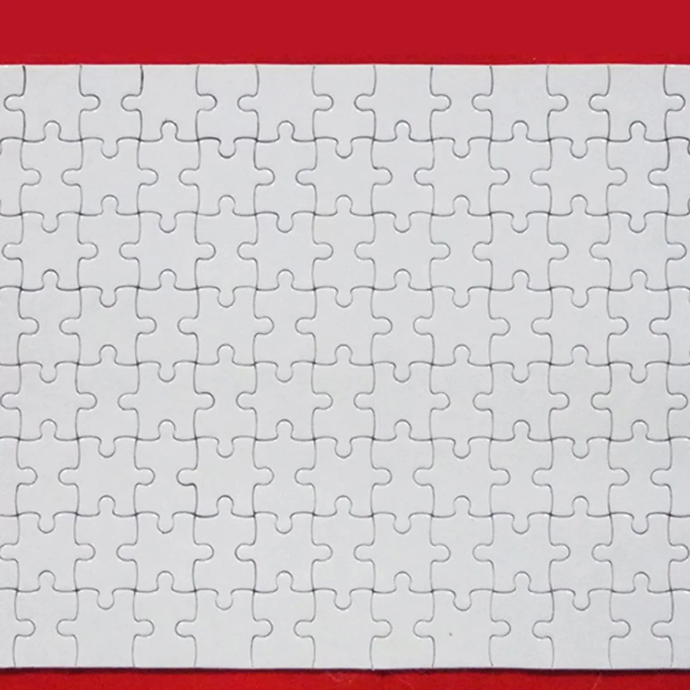 5 pçs a4 quebra-cabeça desenho em branco quebra-cabeças diy papel quebra-cabeça colorir artesanato para crianças adultos pintura desenho atividade jogo quebra-cabeças