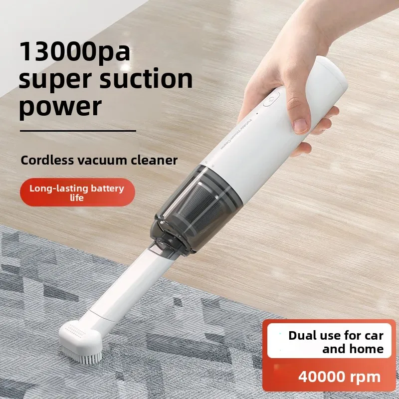 

Ultrasonic Cleaner Car Wireless Large Suction Home Small Handheld Vacuum Cleaner Suction and Blowing Rechargeable Mini Home