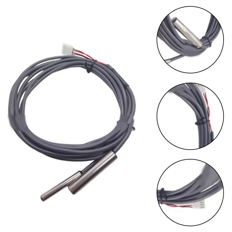 إصلاح السباكة حوالي 25*6*6 سم مستشعر درجة حرارة حوض الاستحمام سهل التركيب وسهل الاستخدام للتصميم سهل الاستخدام #6