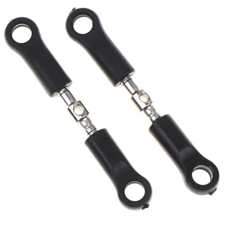 2 Stück RC Auto Sturzstangen-Set, verstellbar, PA-Stahl, 1/16 Lenkgestänge für 16101 16102 RC-Hobbyisten – Upgrades – Detail 2