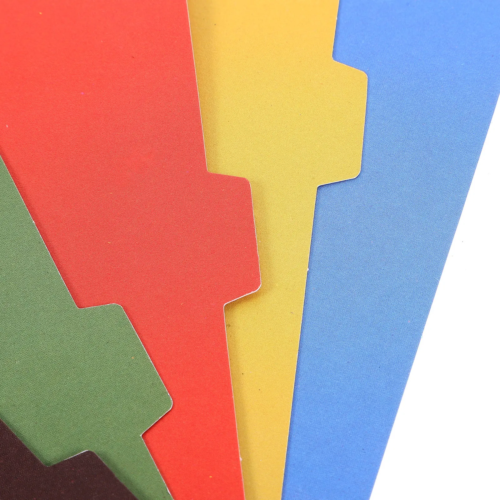 

2 Sets Binder Index Dividers Paper Tabs for Notebook Organizing and Categorizing Office School Supplies Loose-Leaf Accessories