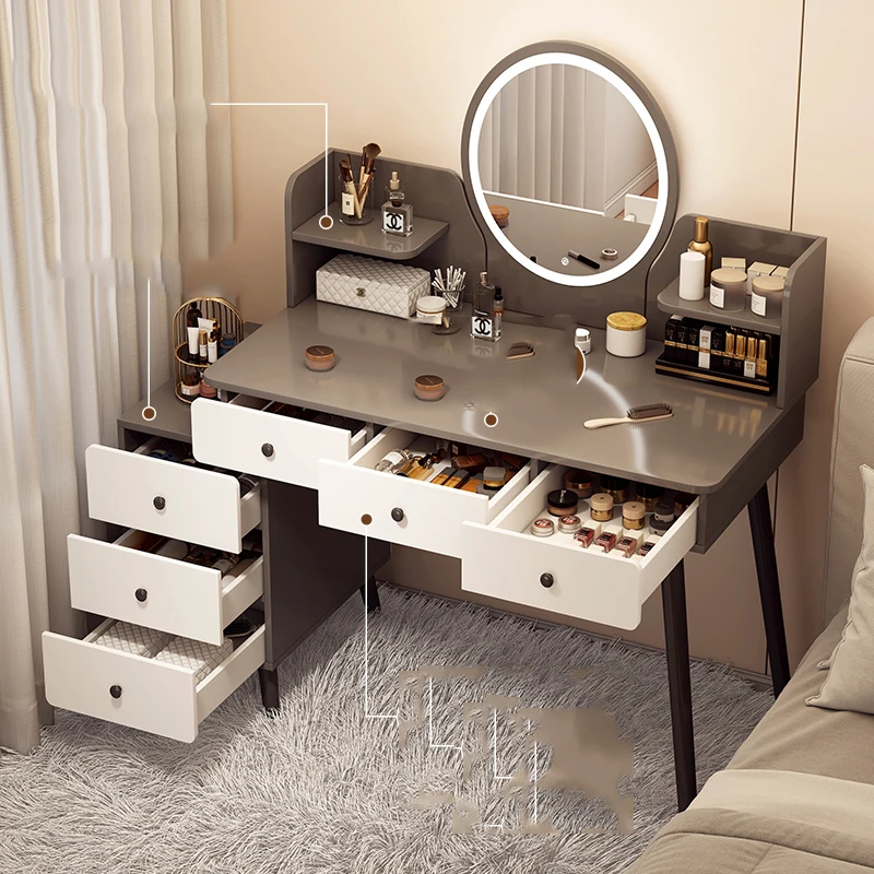 

Storage Dressing Table Makeup Full Body Mirror Corner Dressing Table Bedroom Laden Living Room Penteadeiras Bedroom Furnitures