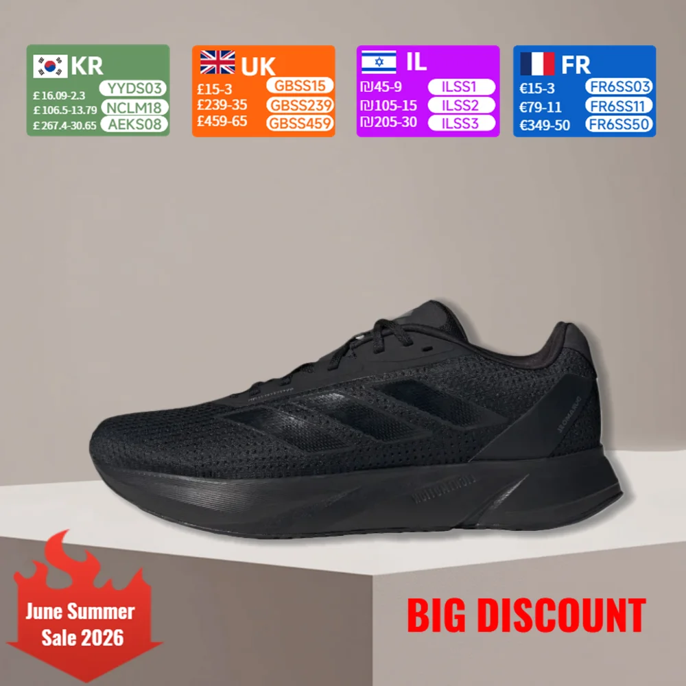 

adidas Duramo SL Unisex Slip-Resistant, Durable, Comfortable Mesh Breathable Low-Top Casual Training Running Shoes Black IE7261