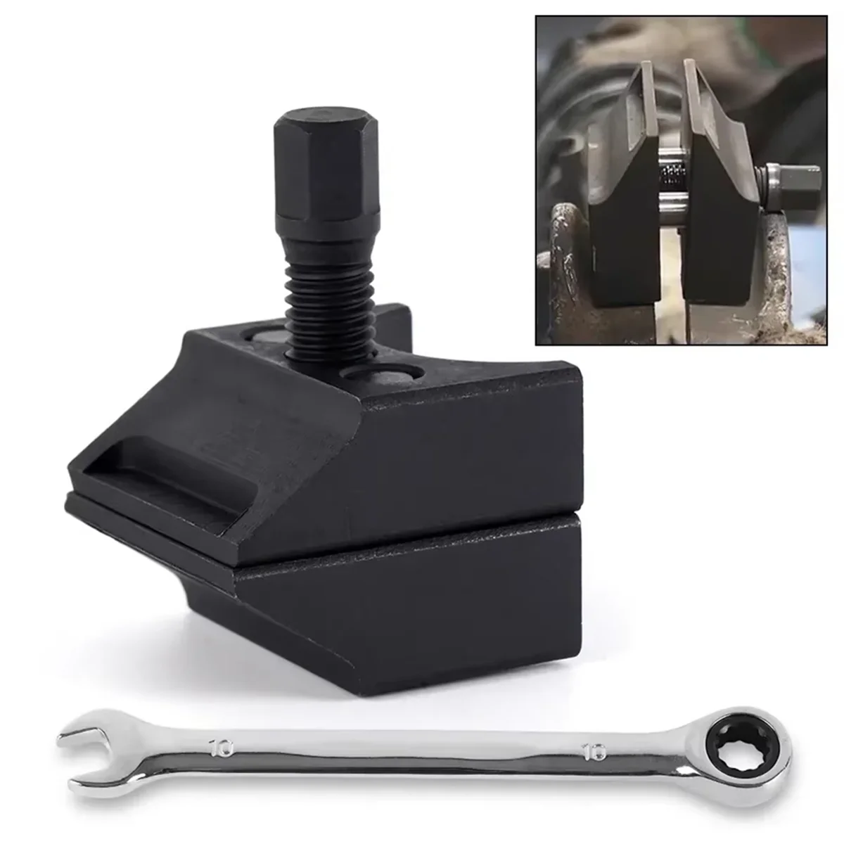 

ABNJ Universal Suspension Strut Spreader Tool Car Suspension Strut Split Hub Steering Knuckle Split Hub Knuckle Spreader Tool