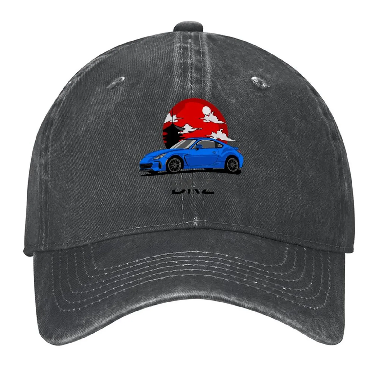 

The Blue BRZ Baseball Cap tea Hat Ball Cap Anime Kids Hat Men Golf Wear Women's
