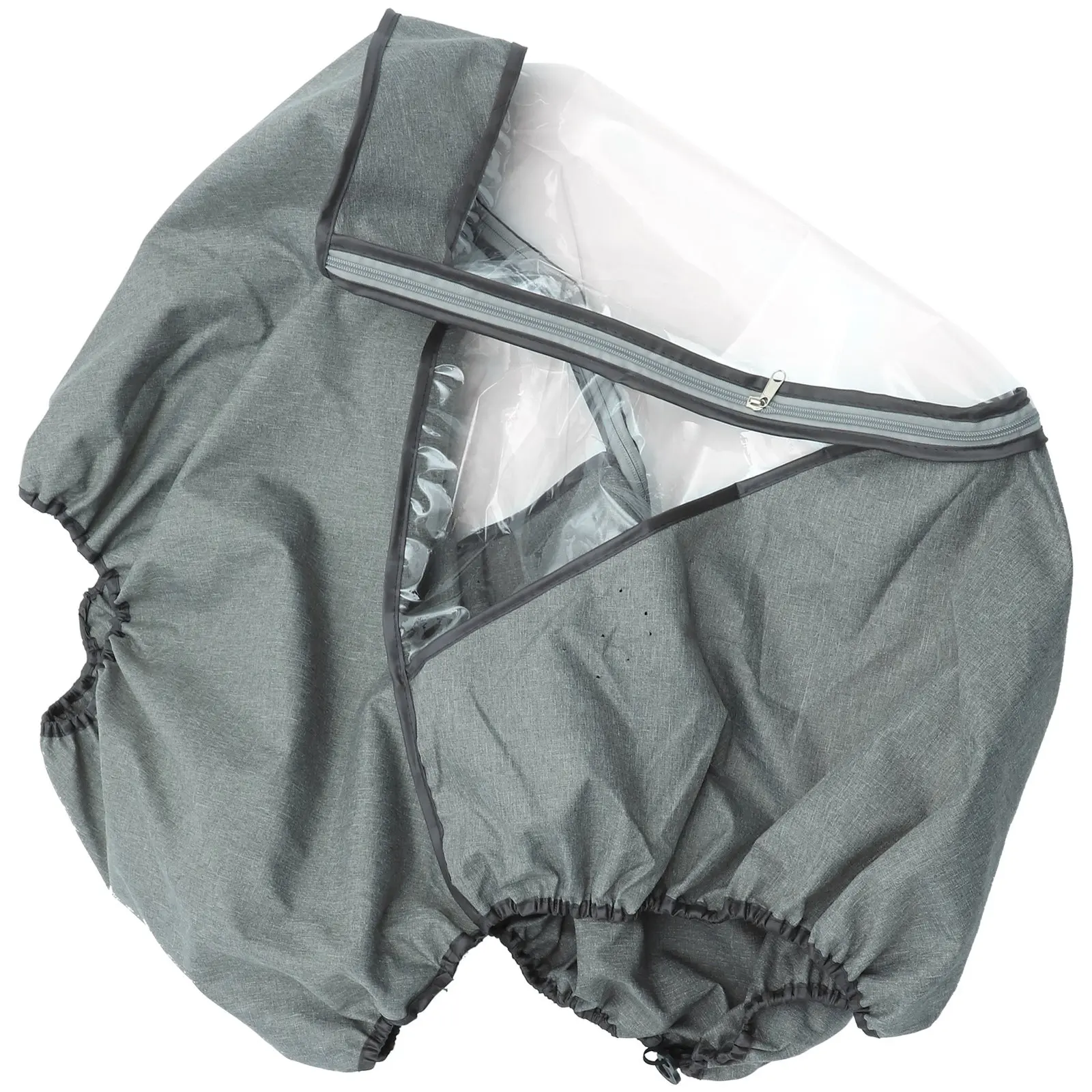 

Ветрозащитный водонепроницаемый чехол от дождя для детской коляски, универсальный, подходит для большинства стандартных колясок, легко переносить, компактное хранение, серый цвет