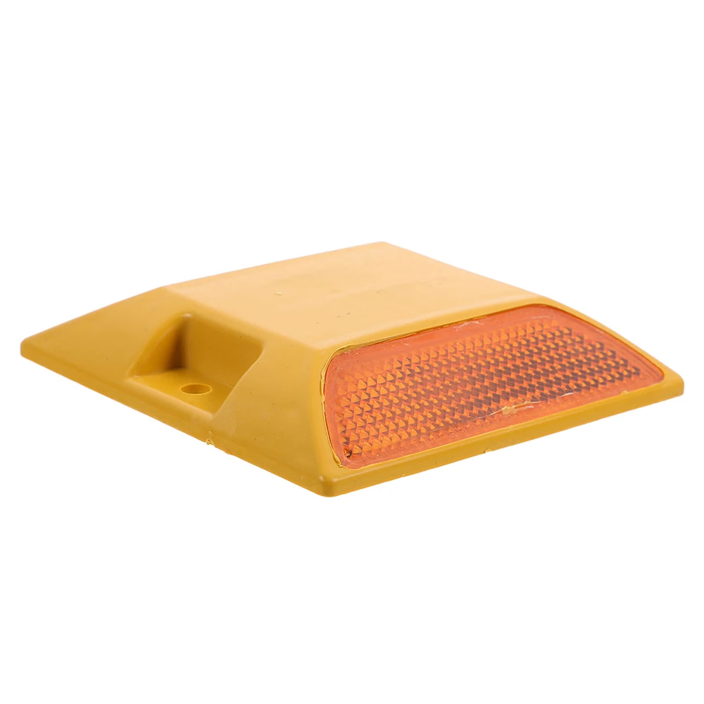 

Plastic Road Studs Reflective Markers Night Visibility Pavement Driveway Traffic Guiding Plastic Spikes