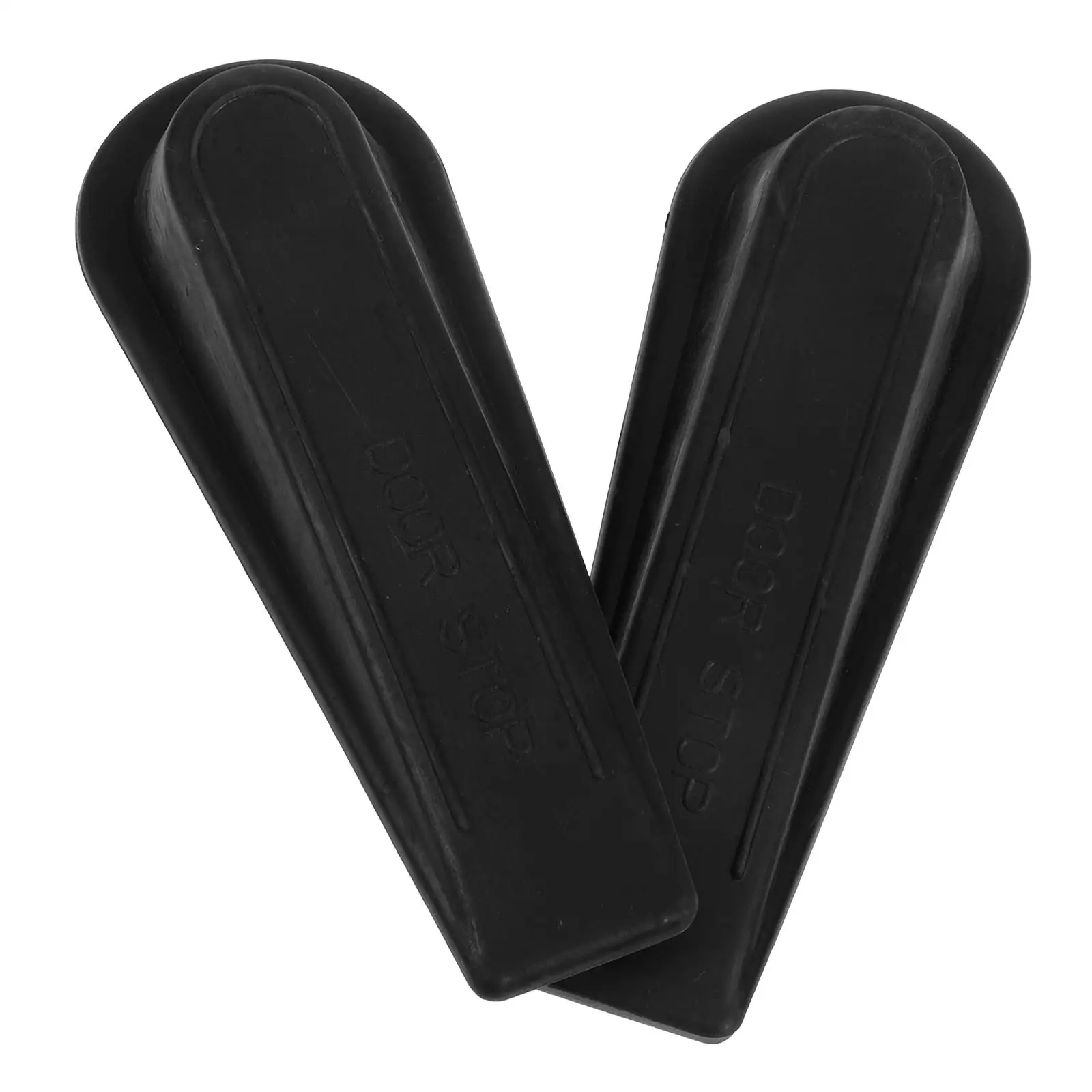 

2 Pcs Door Stopper Wedge Heavy Duty Anti Slip Windproof Design Versatile Fit Door Stops Floor Wall Security Bedroom Outdoor