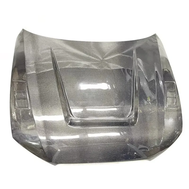 

For High Quality Real Carbon Fiber Fibre Front Engine Hood Clear Car Bonnet for Audi‘s A6 2012-2018