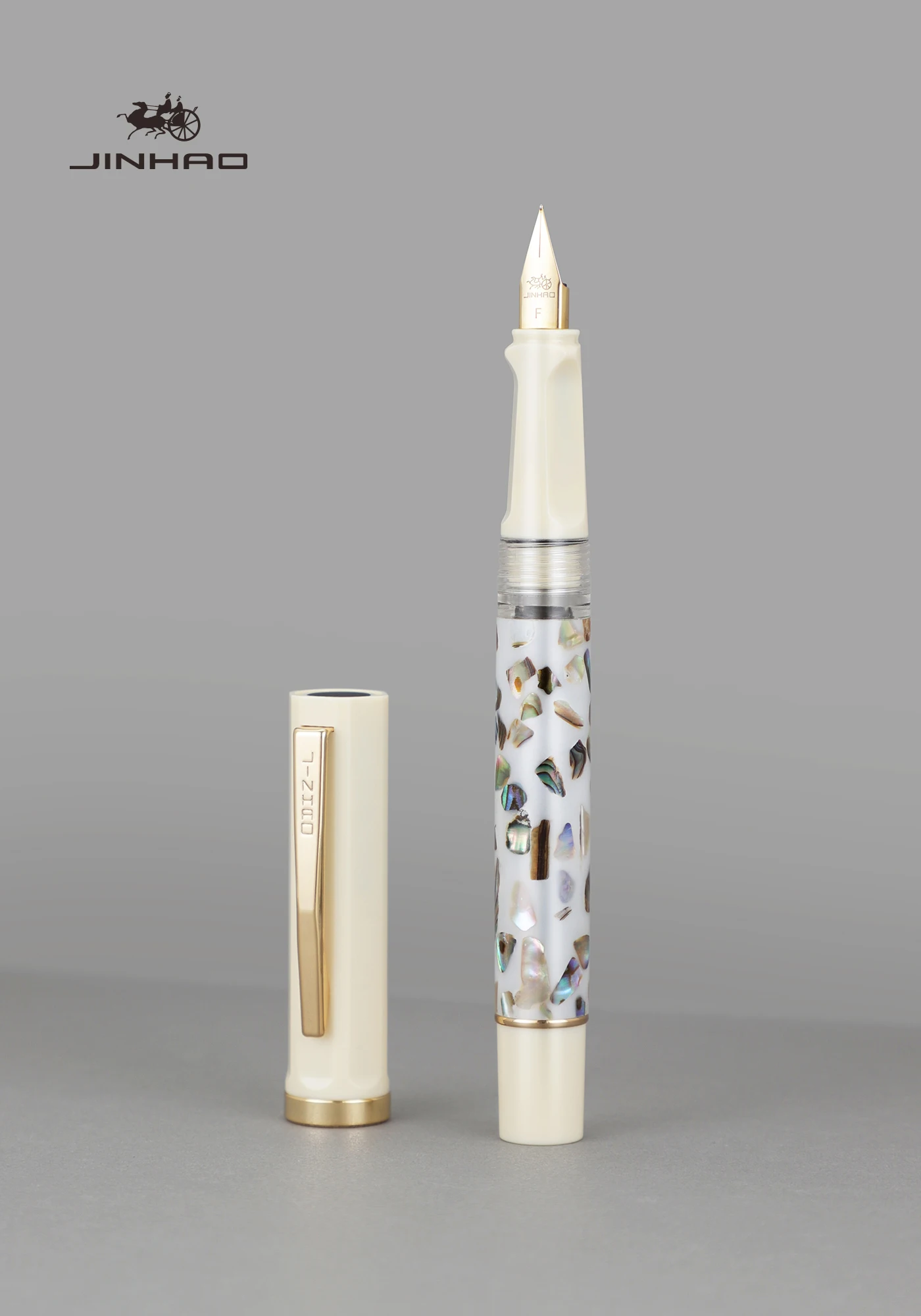 JINHAO 58 الخشب/قلم حبر Scrimshaw طالب F EF بنك الاستثمار القومي قلم حبر قلم الخط القرطاسية اللوازم المكتبية المدرسية