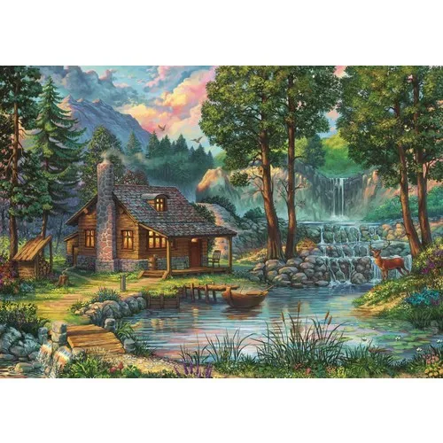 Art Puzzle Fairy Tale House 1000 Piece Jigsaw Puzzle