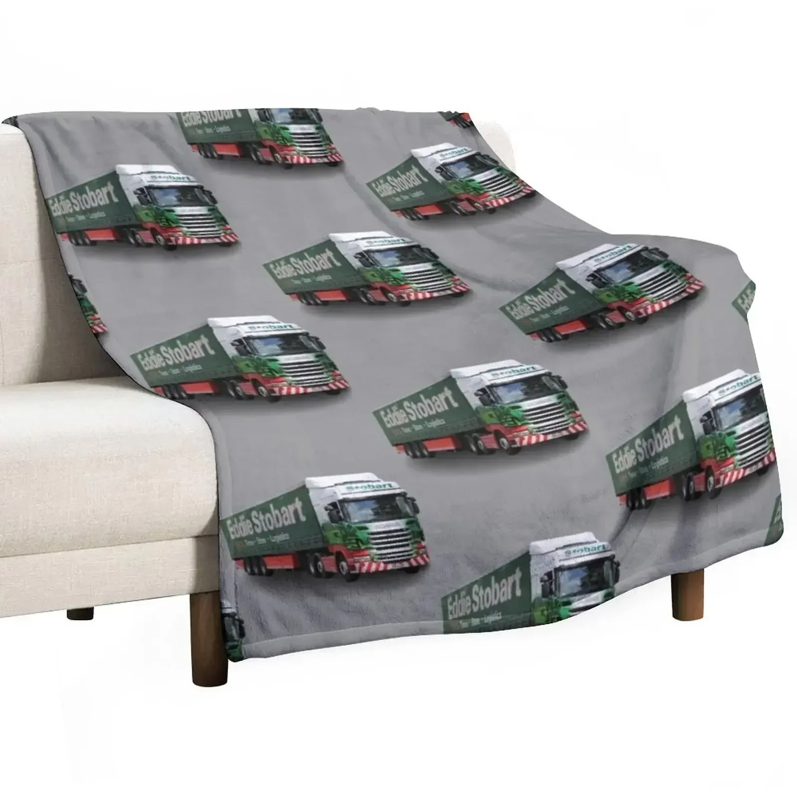 

eddie stobart truck Throw Blanket Decorative Sofa Thermals For Travel Cute Plaid cosplay anime Blankets