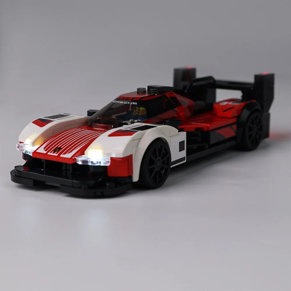 

Набор светодиодных фонарей для Speed Champions 76916, Porsche 963, строительные блоки, игрушки «сделай сам», без модели