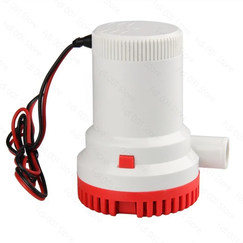 2000GPH 12V 24V DC Marine sewage pump Submersible bilge brine pump