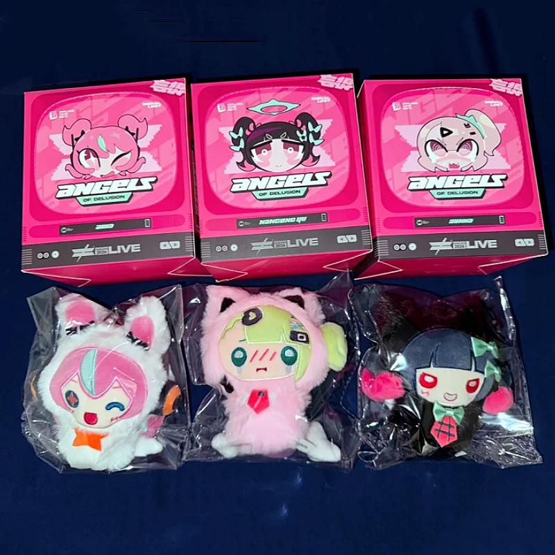 Zenless Zone Zero Goods Tokyo Performance Angels Of Delusion Series Plush Keychain Pendant Anime Cute Mdoel Doll Toys Gifts