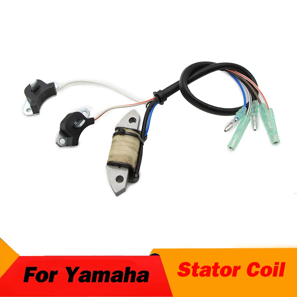 

Stator Coil Boat Charge Coil For Yamaha 69P-85541-09 61N-85543-09 25HP 25B MHS M/W/HCS MHS/L 30HP 30H MHS/L MH/WCS E30H MHS/L