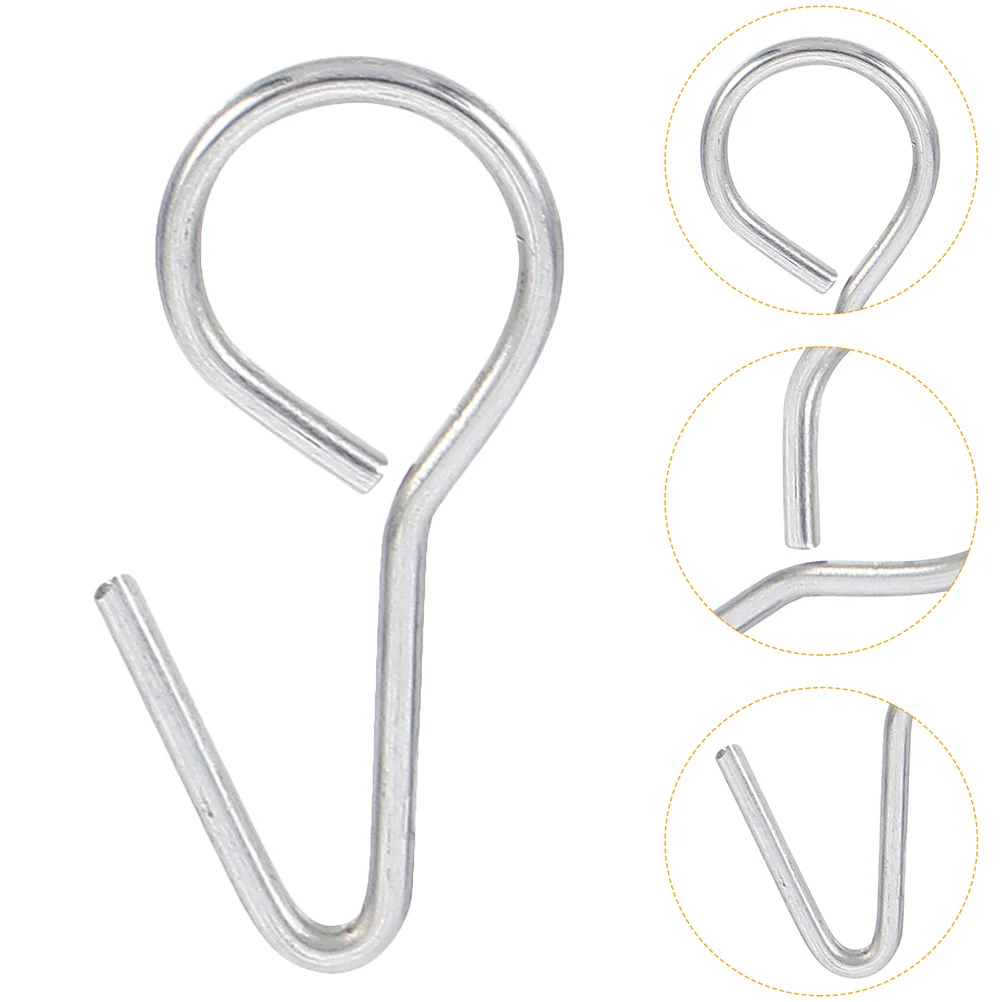 

200Pcs Car Seat Cover Hooks 28mm Metal S Hooks Heavy Duty Universal Fit Vehicle Seat Cushion Fixing Rv Trailer Accessories