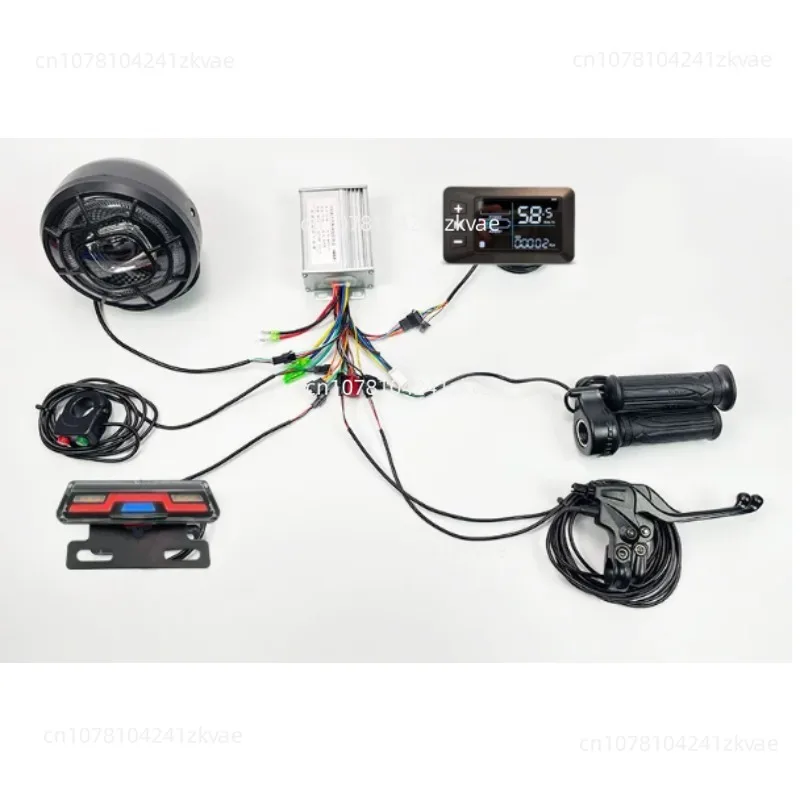 48V 500W 750W 1000W Motor Controller Complete Accessory Kit for Electric Bike