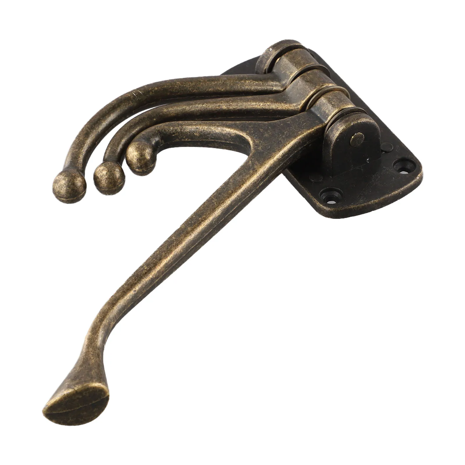 Bronze Hook Coat Hook Home Decor Organizing Space Sturdy Material 3 Arms Design Adjustable Arms Easy Installation