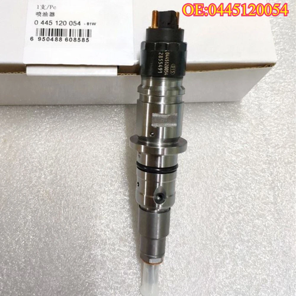 High quality New for 0445120054 504091504 2855491 for IVECO Eurocargo Common Rail Fuel Injector