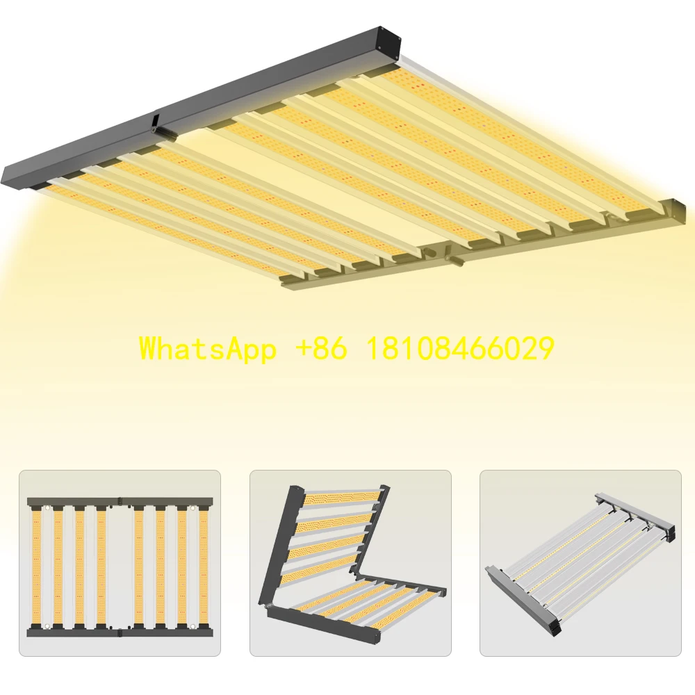 

Spectrum UV IR Red Led Plant Grow Lights for Greenhouses Samsung 480W Folding LED Grow Light Full