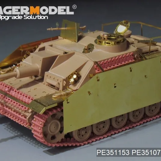 Voyager Photo Etched Part 1/35 PE351153 WWII German StuG.III Ausf.G Early Production Basic(For TAMIYA 35197) NOT INCLUDE TANK